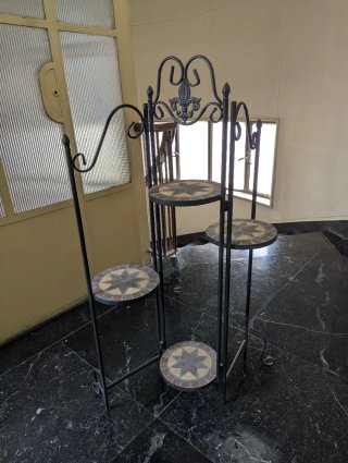 Soporte Macetas 4 Niveles