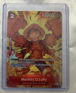 Luffy Prb-01 Sr  Alt One piece tcg