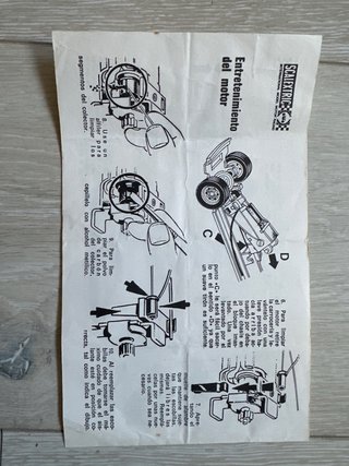 Instrucciones Scalextric Coche BMW M1
