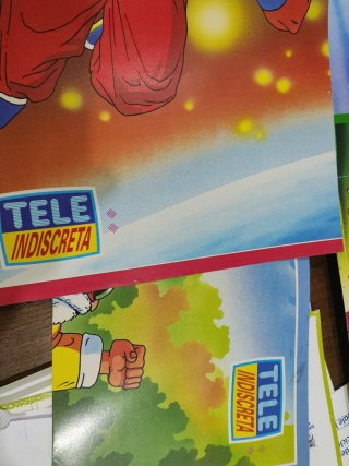 4 Posters Dragon Ball Tele Indiscreta