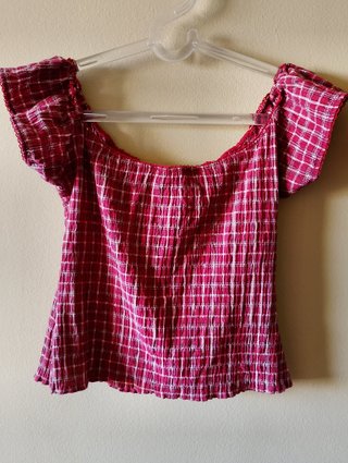 Blusa Kanaka a cuadros estilo campestre