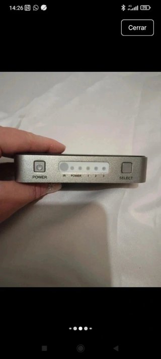 Switch HDMI Vention 3 Entradas 1 Salida 4K