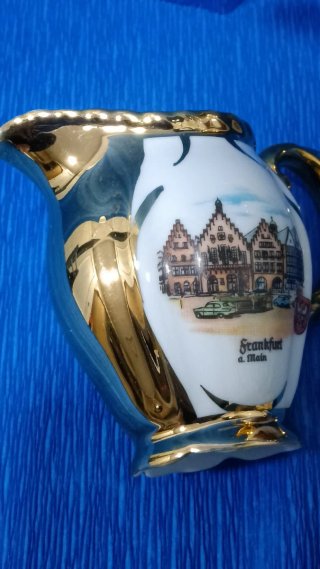 Juego café Bavaria 24K Gold vintage