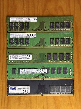 RAMs 8GB DDR4
