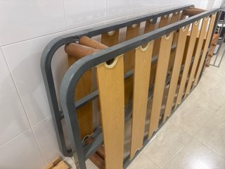 2 Somier 90cm + 2 Colchón 90cm