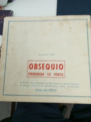 Álbum de cromos Policía Montada de Canadá