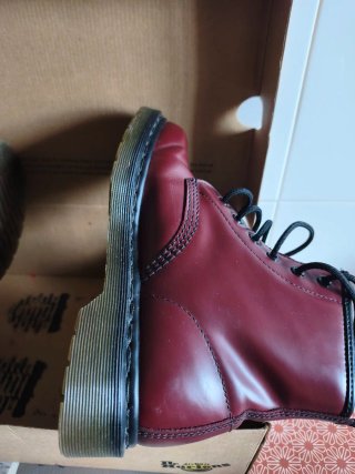 Botas Dr Martens Rojas Talla 38