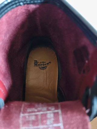 Botas Dr Martens Rojas Talla 38