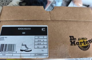 Botas Dr Martens Rojas Talla 38