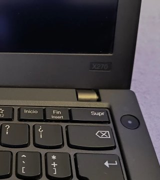 ** Descuento 10% ** Portátil Lenovo X270 Negro