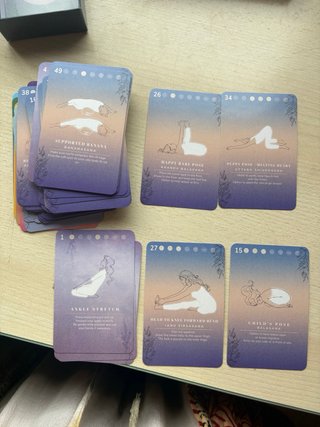 Cartas de Yoga - Pack completo 6 barajas