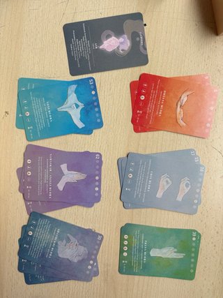 Cartas de Yoga - Pack completo 6 barajas
