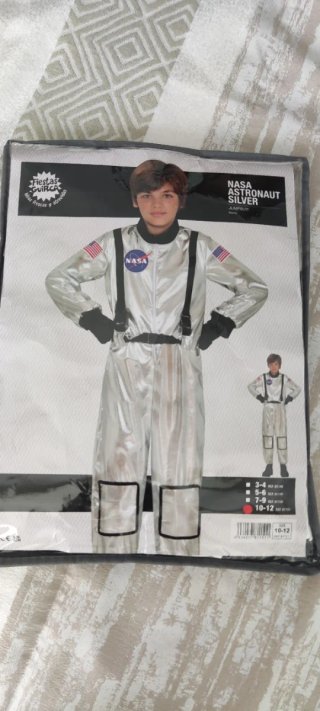 Disfraz Astronauta NASA Niño Talla 10-12