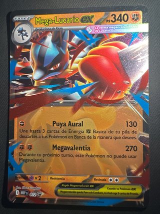 Mega Lucario Ex 012 (Promo) Carta Pokémon TCG