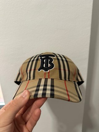 GORRA BURBERRY BEIGE MONOGRAM