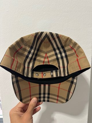 GORRA BURBERRY BEIGE MONOGRAM