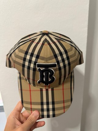 GORRA BURBERRY BEIGE MONOGRAM