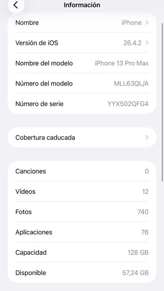 iPhone 13 Pro Max 128 GB