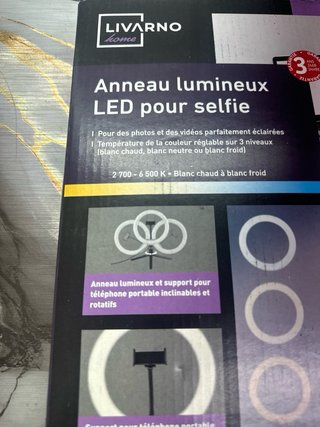 Anello luminoso LED Livarno Home selfie