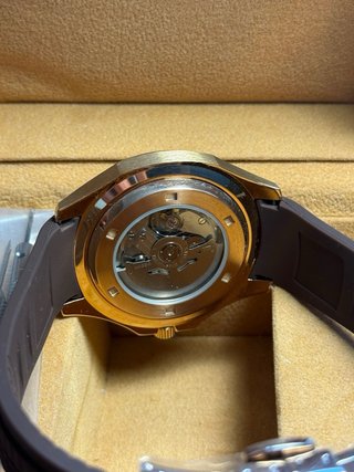 Seiko Mod Aquanaut 41mm Oro Rosa Marrón