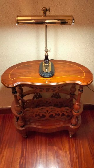ANTIGUA LAMPARA ESCRITORIO BANQUERO ARTICULADA