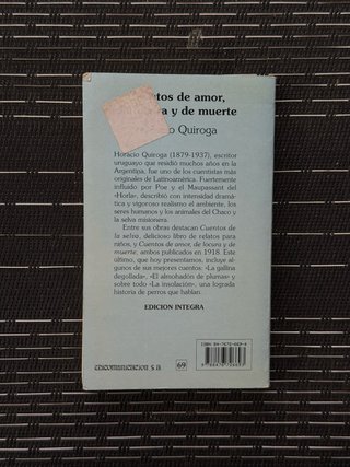 Cuentos de amor, de locura y de muerte