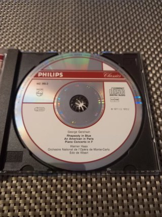 CD Gershwin Rhapsody in Blue Philips Classics