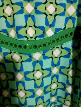 Tubino Carla Ferroni verde M
