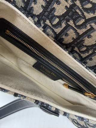 Dior Saddle Monogram Canvas