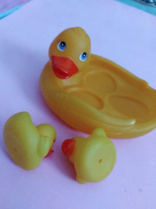 Juego de patos de goma