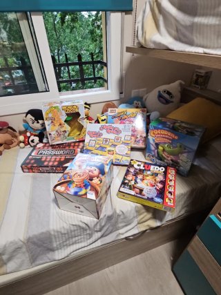 Lote de juegos de mesa infantiles