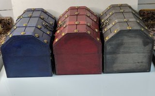 Cofre "grande" A ELEGIR, de 22 cm (de madera)