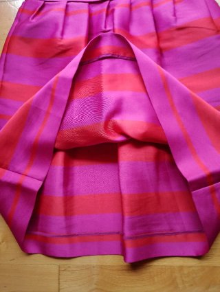 Vestido Carolina Herrera Rosa y Rojo