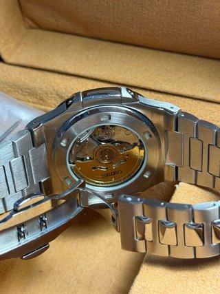 Seiko Mod Nautilus Tiffany 40mm Azul