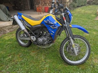 Yamaha XT 660 R  Azul/Amarillo