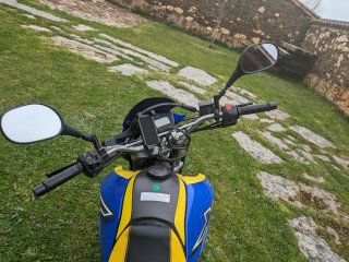 Yamaha XT 660 R  Azul/Amarillo