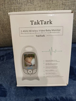Vigilabebés TakTark 2.4GHz Video Monitor