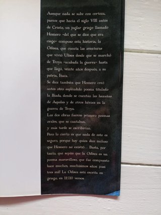 La Odisea contada a los niños