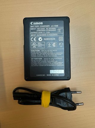 Batería Canon LP-E6NH y Cargador