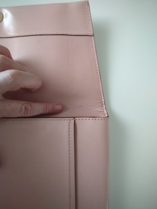 Bolso de mano Bimba y Lola rosa