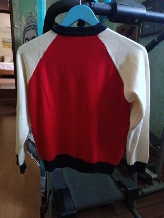 Jersey Tommy Hilfiger Mujer Rojo Blanco