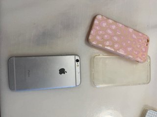 iPhone 6 Plata/Blanco Pantalla Rota para piezas