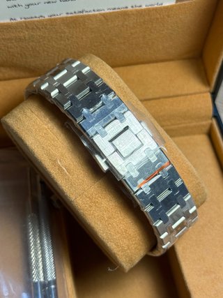 Seiko Mod Royal Oak 41mm Plata