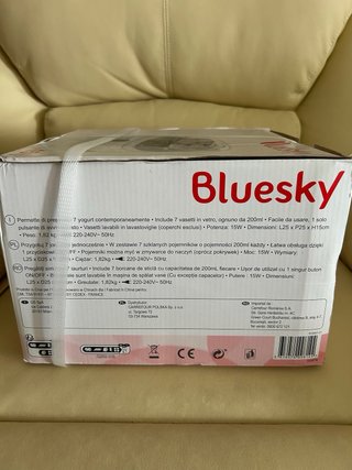 Yogurtera Eluesky 15W nueva sin estrenar