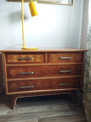 Cómoda francesa años 60 madera