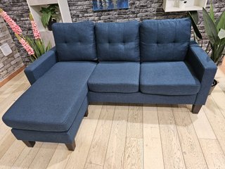 Sofa con Puff Convertible en Chaise Longue