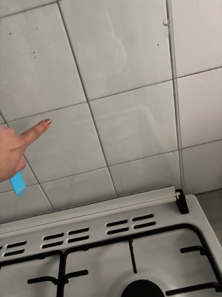 Cocina Beko Blanca 4 fuegos
