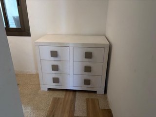 Armario y xifonier infantil blanco