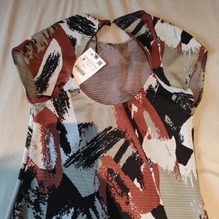 Vestido Zara Talla S Estampado