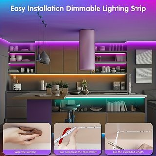 (2m) Fita LED USB Bluetooth com App e Comando para